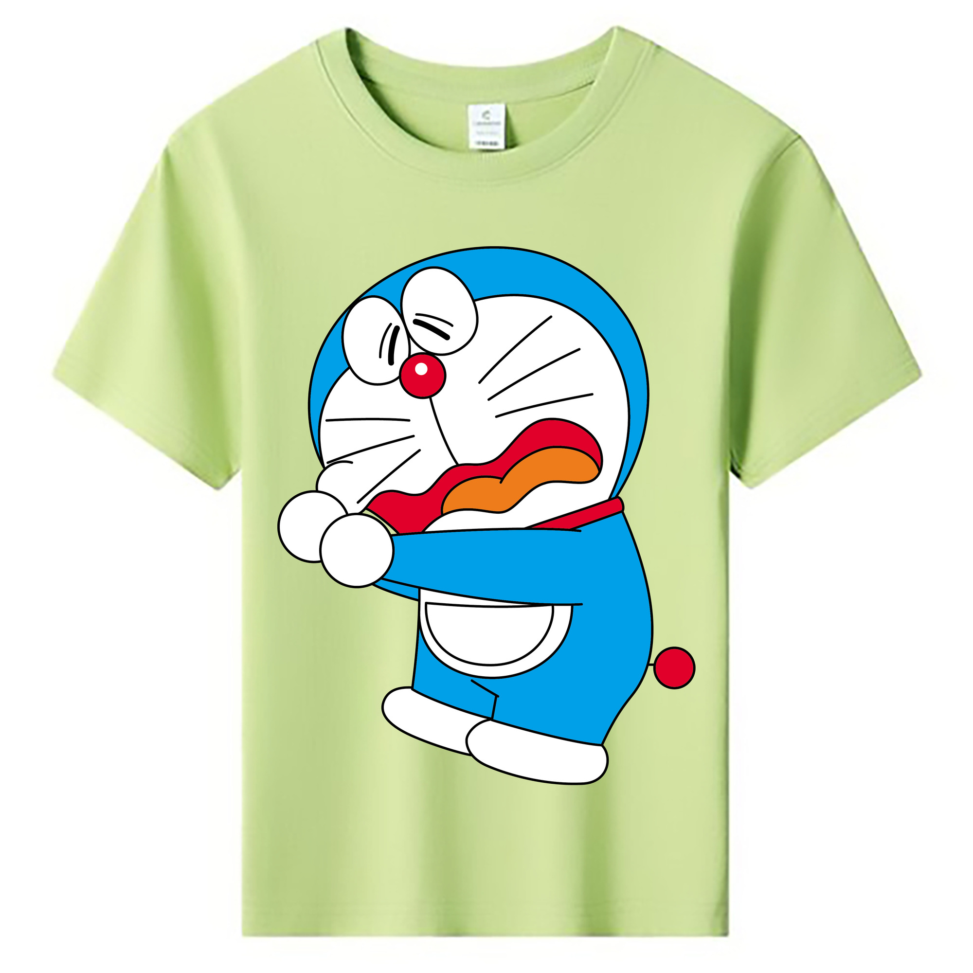 （画像用） ドラえもん Doraemon 綿100％キッズTシャツ（フロントプリント）